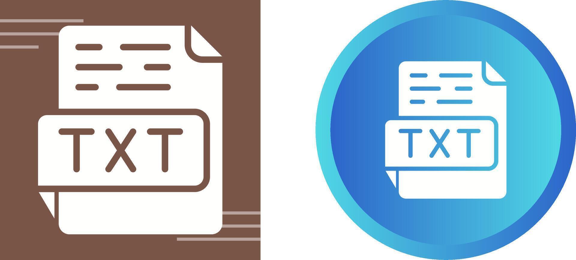 TXT Vector Icon