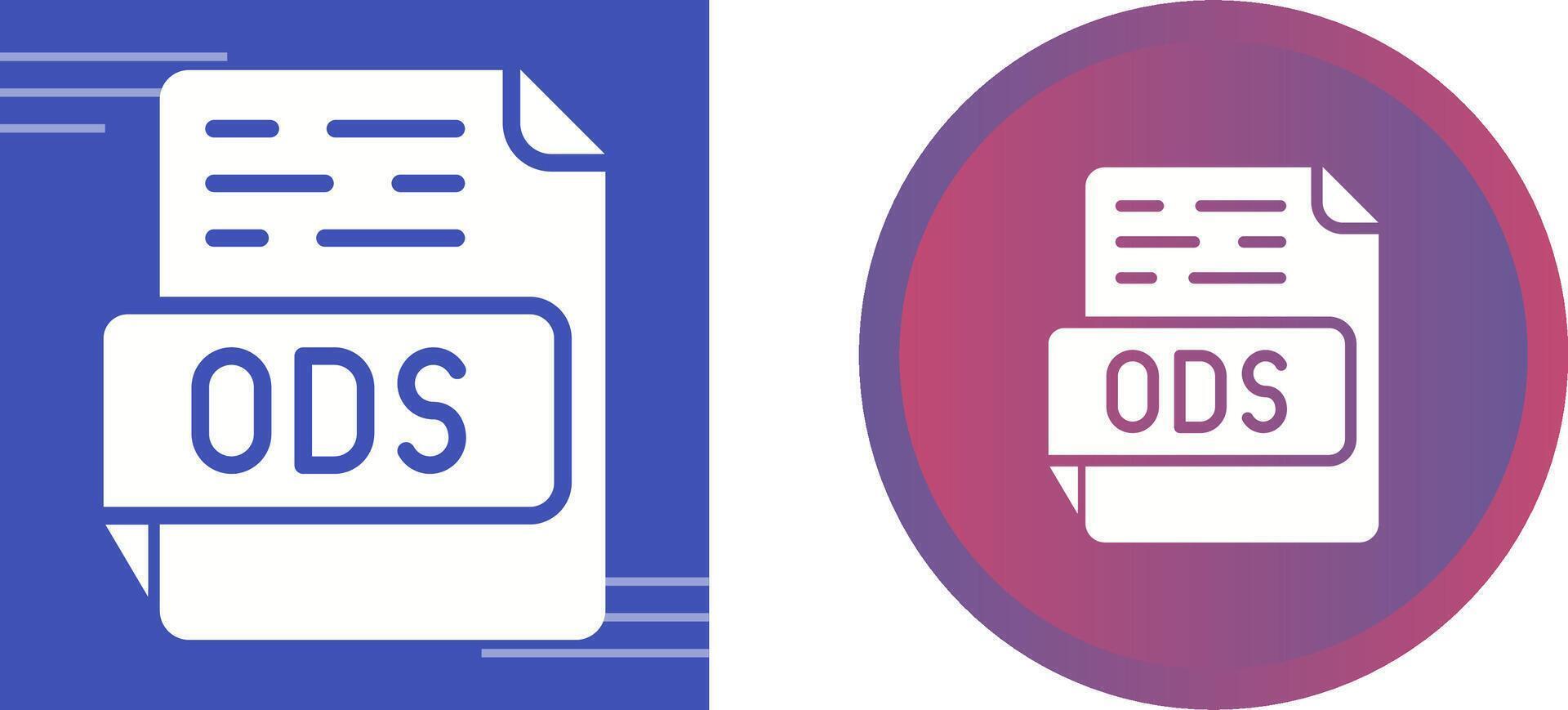 ODS Vector Icon