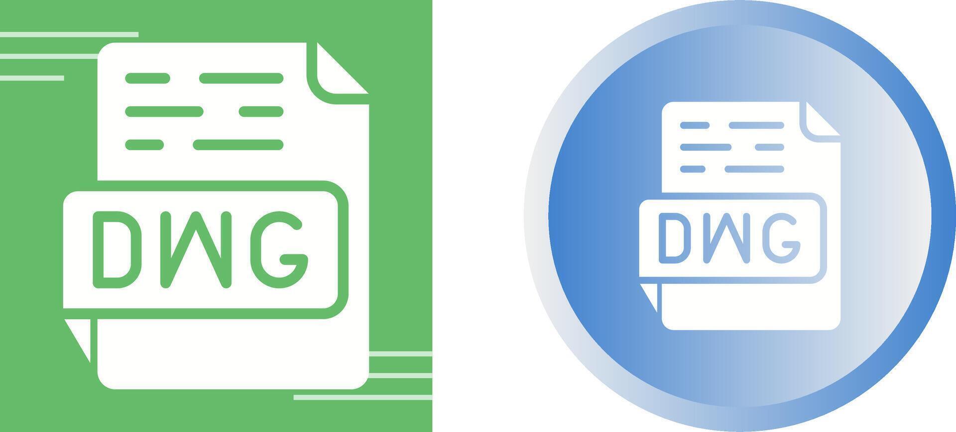 DWG Vector Icon