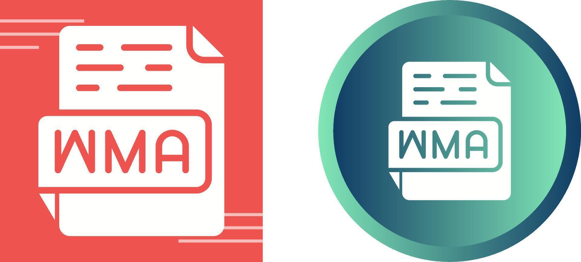 WMA Vector Icon
