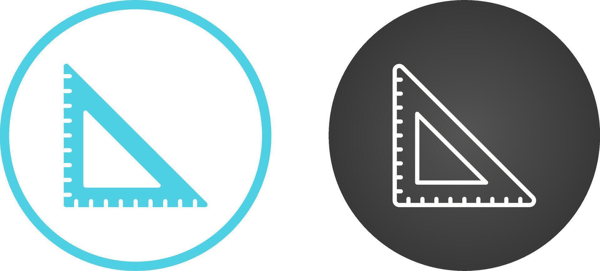 Set Square Vector Icon