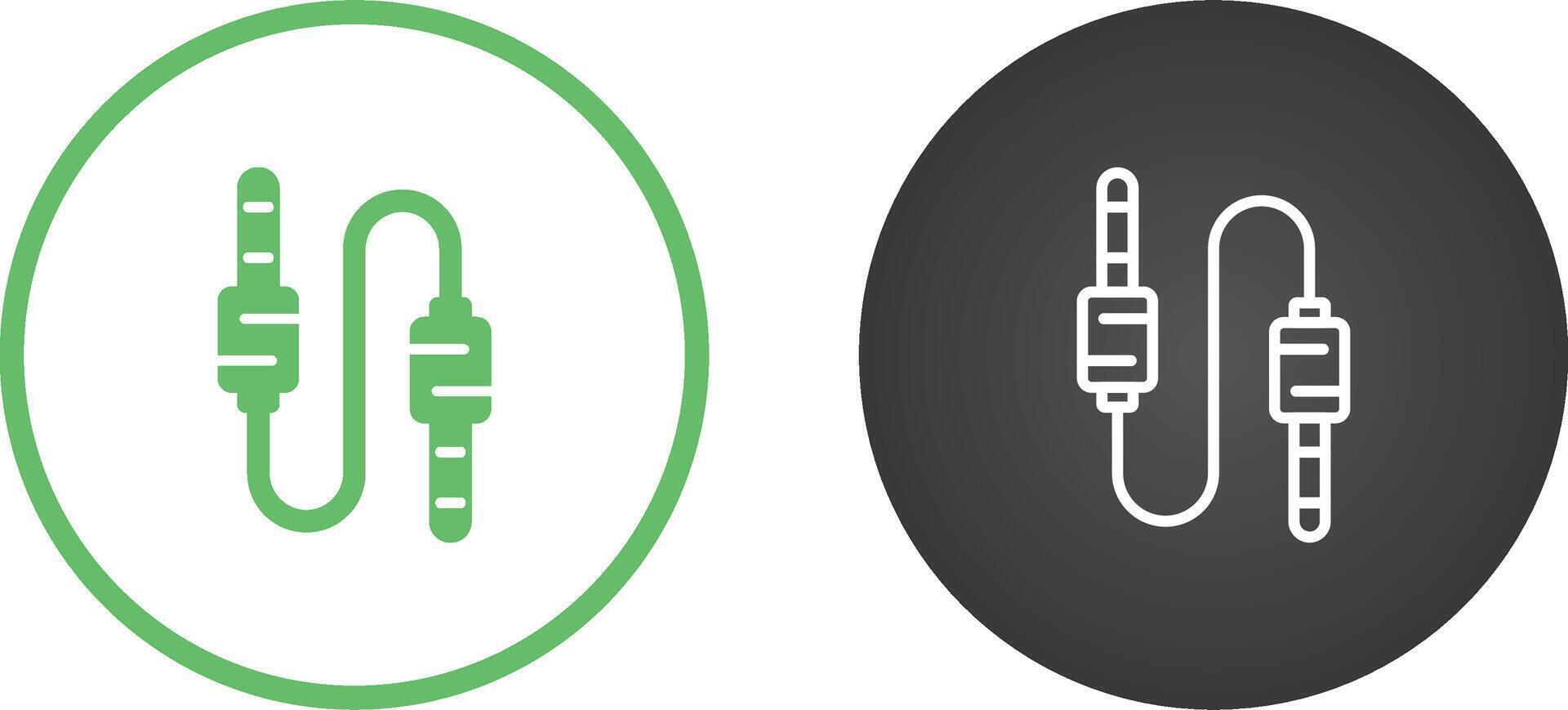 Audio Cable Vector Icon