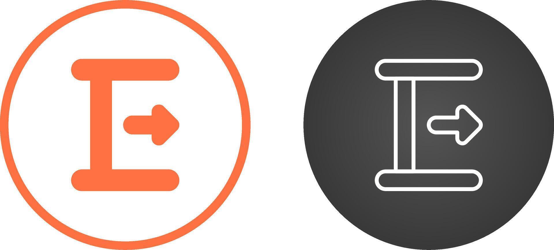 Slide Rule Vector Icon