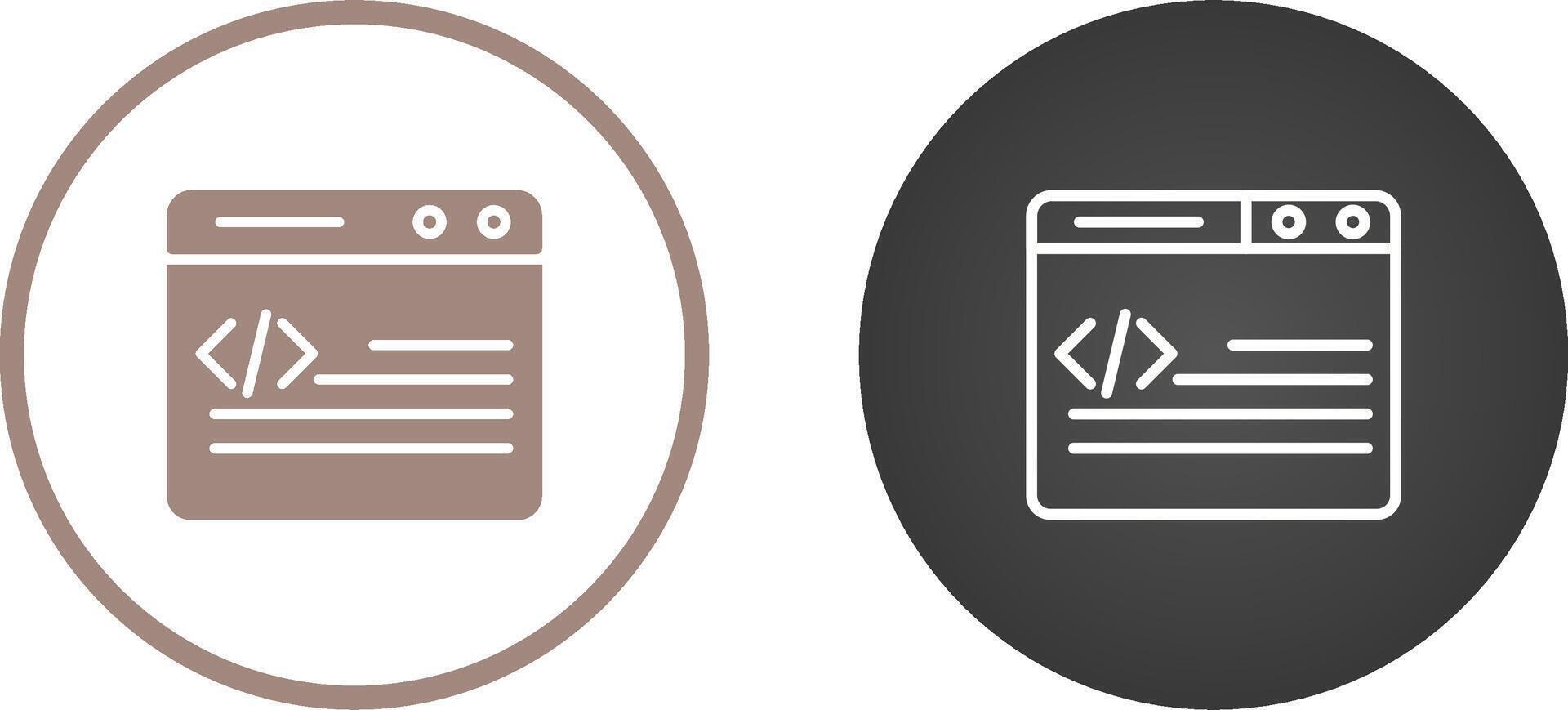 Web Development Vector Icon