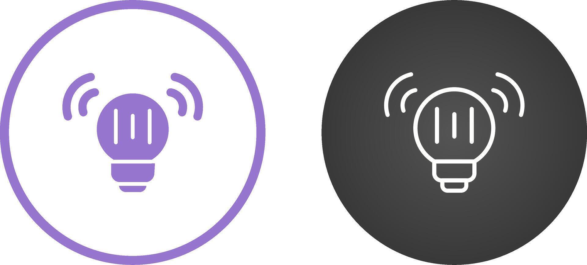 Smart Bulb Vector Icon