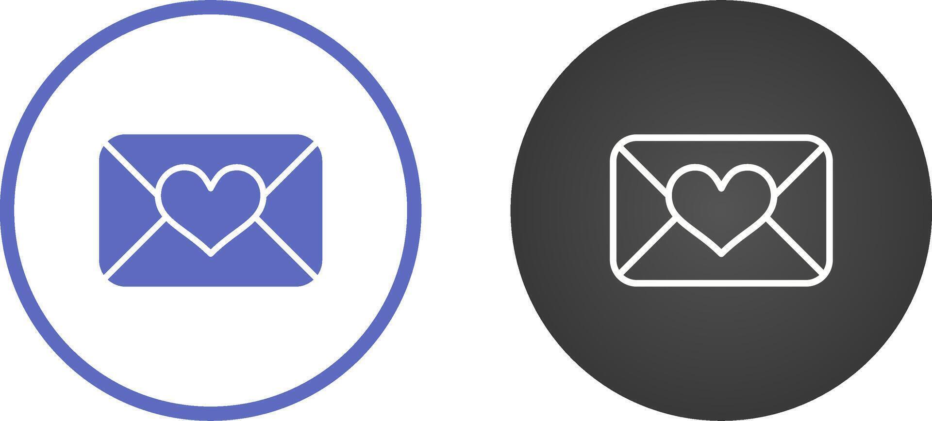 Love Letter Vector Icon
