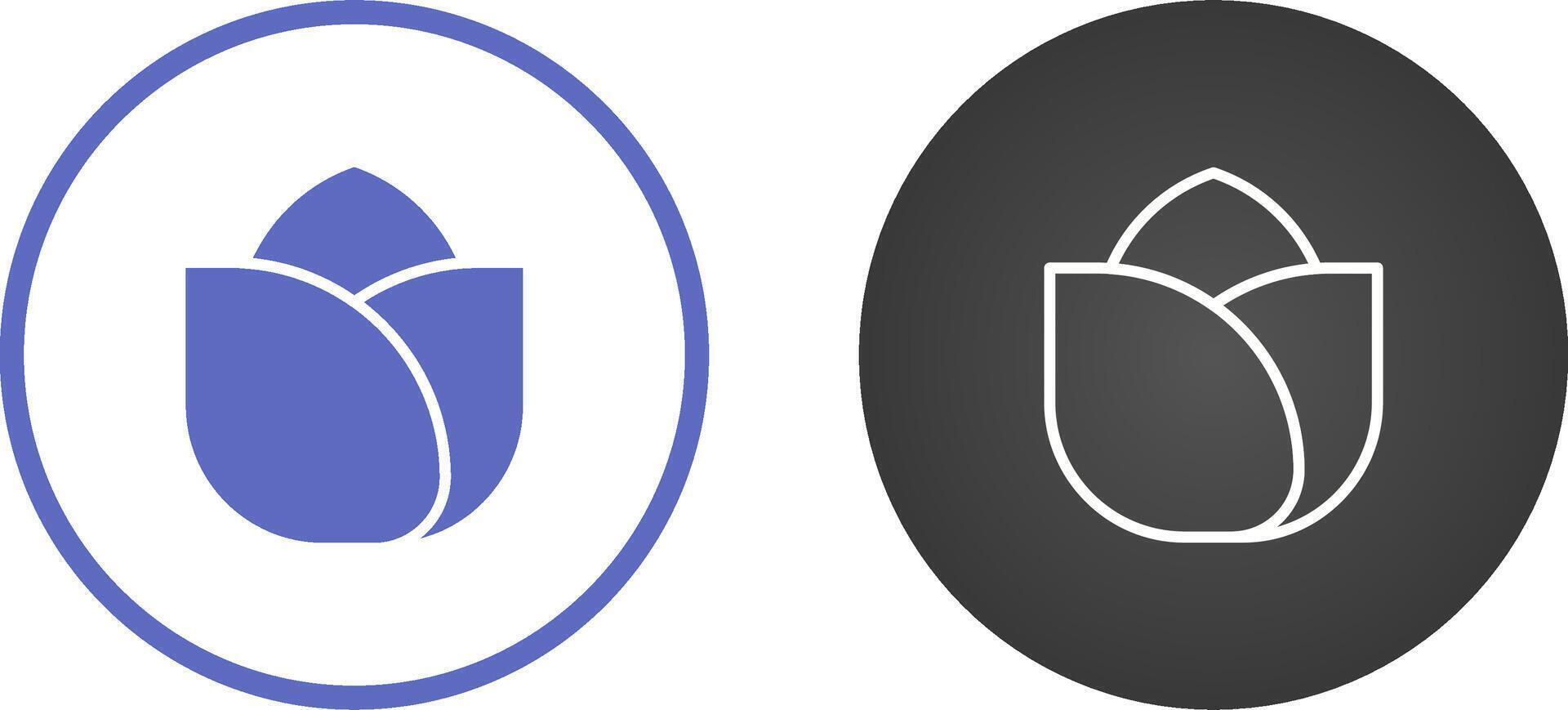 Rose petals Vector Icon