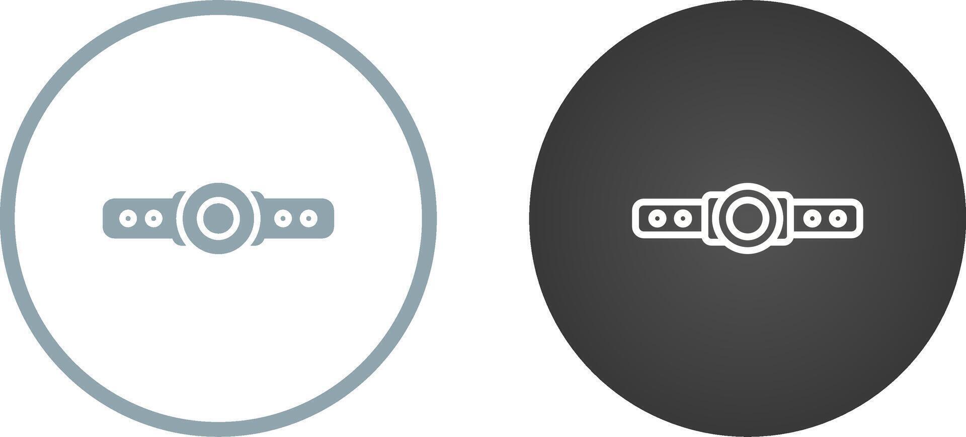 Headlamp Vector Icon
