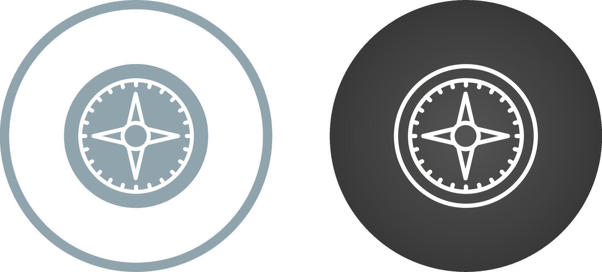 Compass Vector Icon