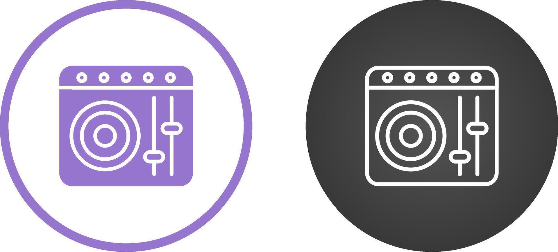 DJ Controller Vector Icon