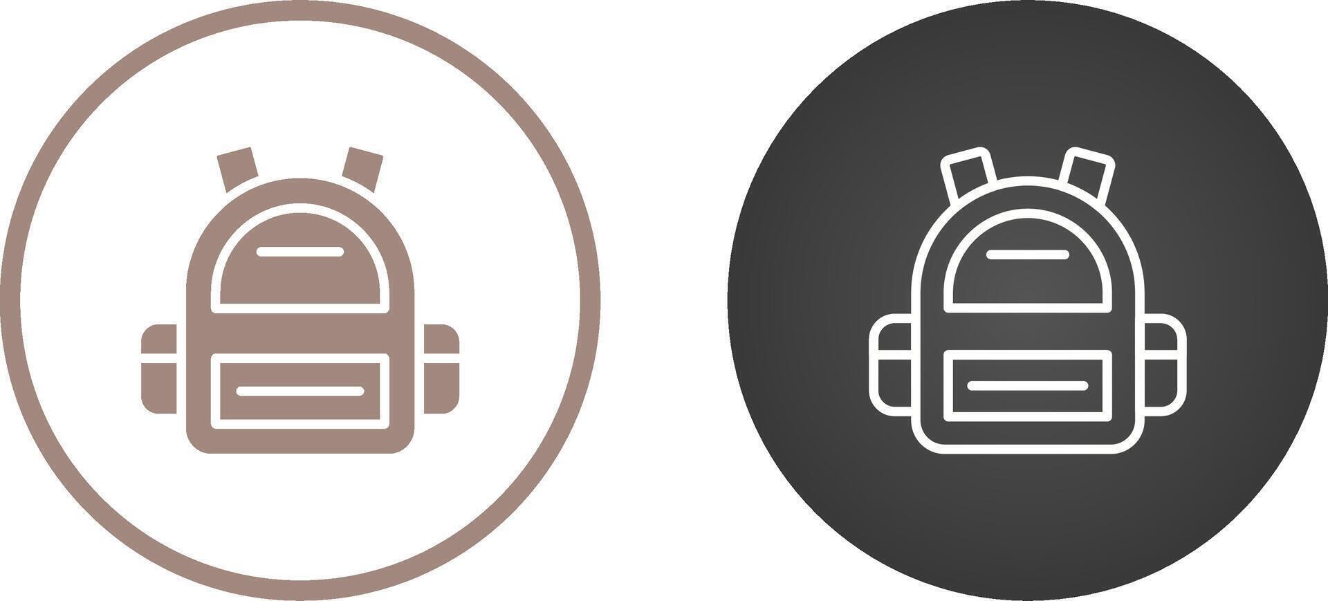 Backpack Vector Icon