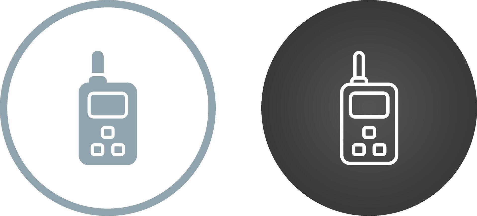 Walki Talkie Vector Icon