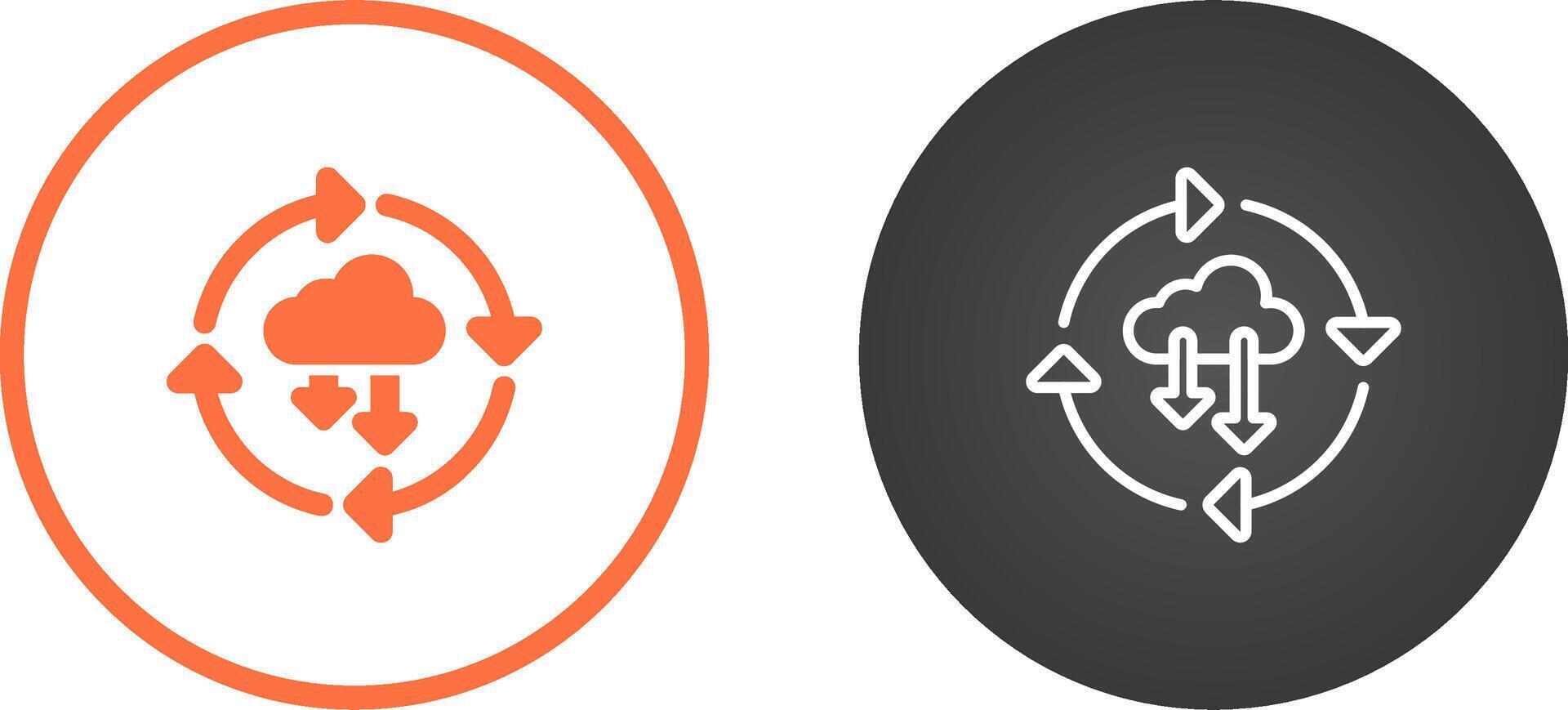 Continuous Deployment Vector Icon