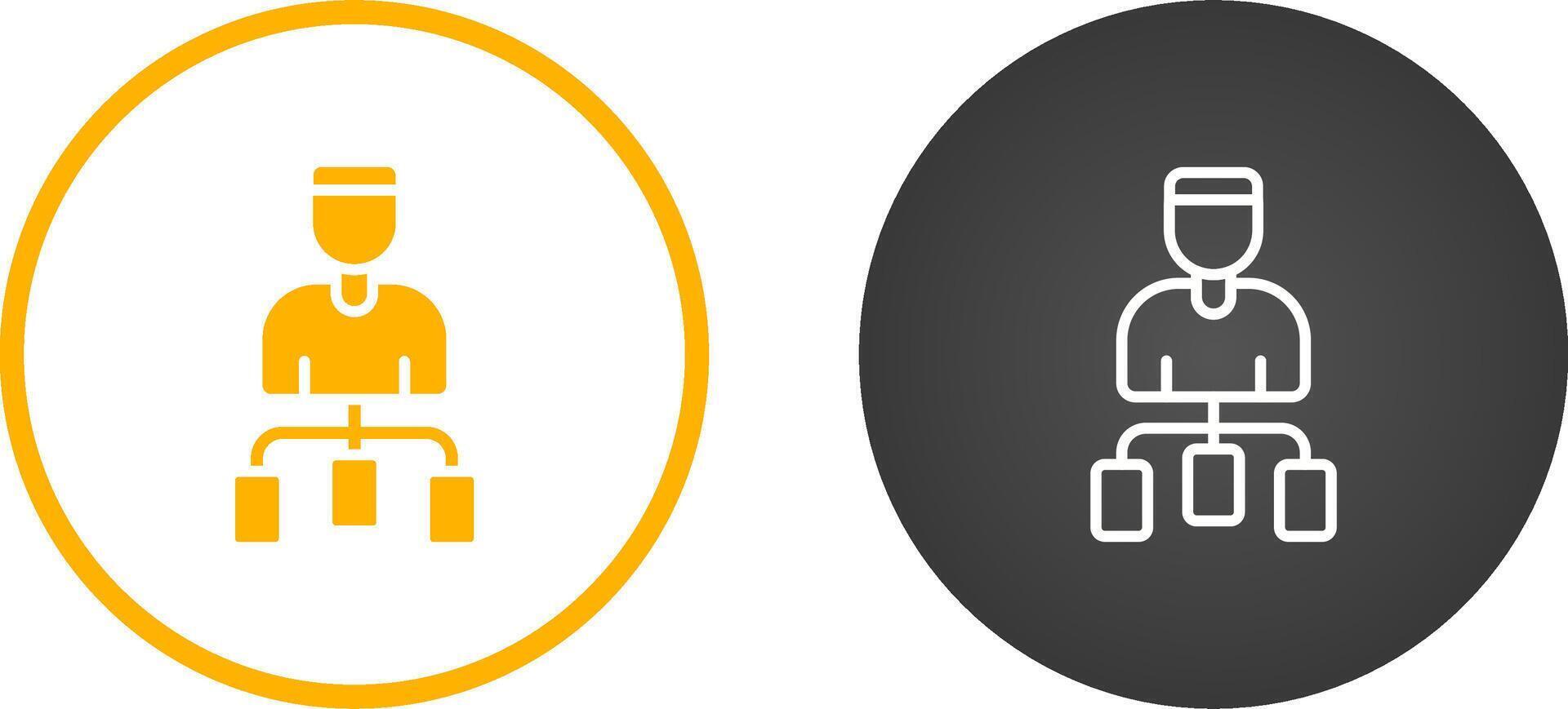 User Flow Vector Icon