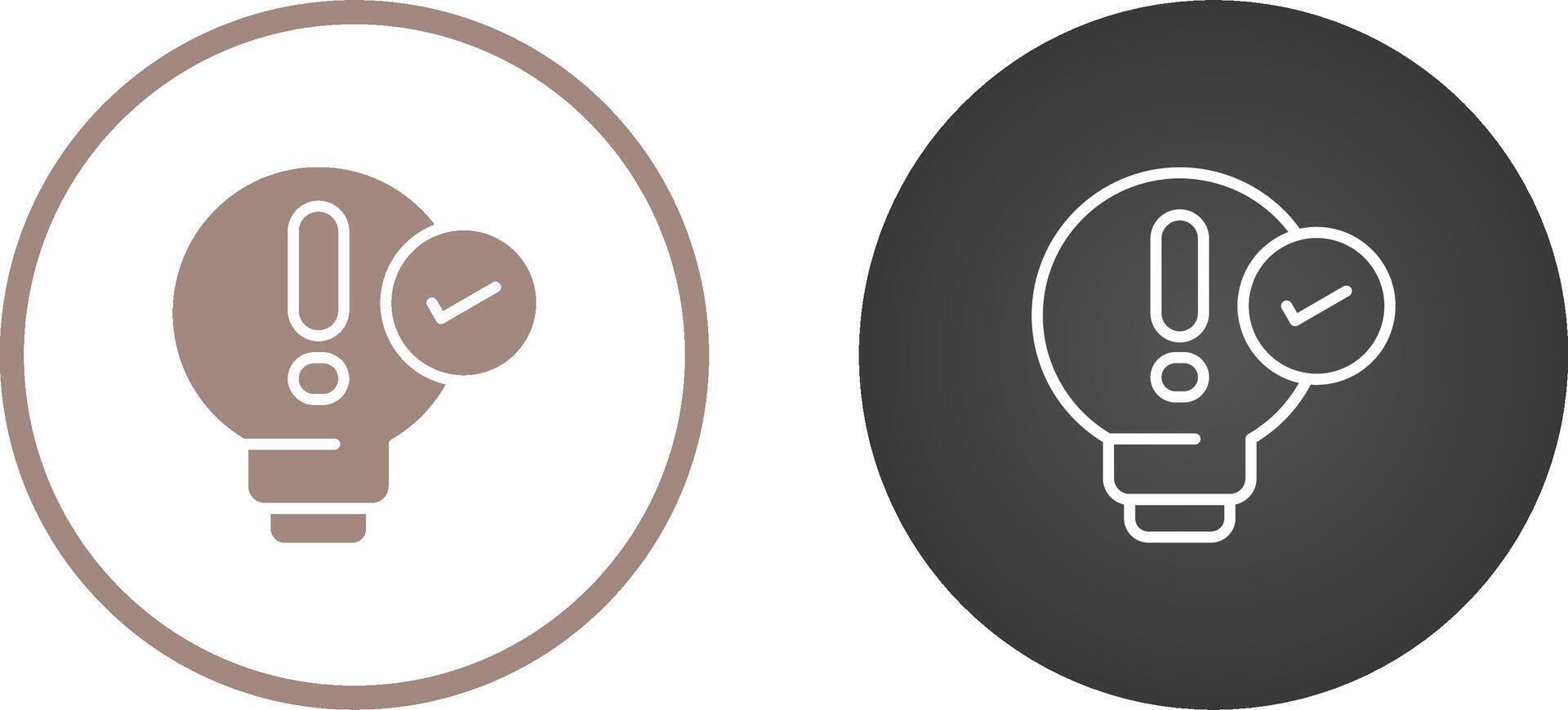 Problem Statement Vector Icon