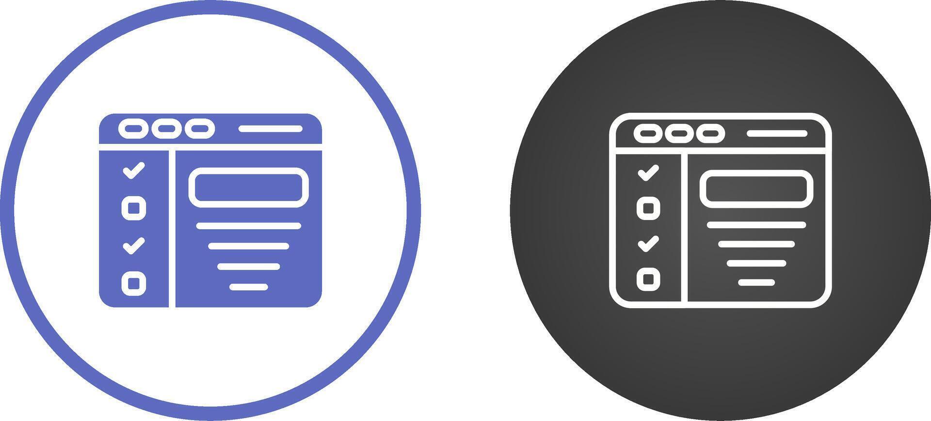 Design Brief Vector Icon