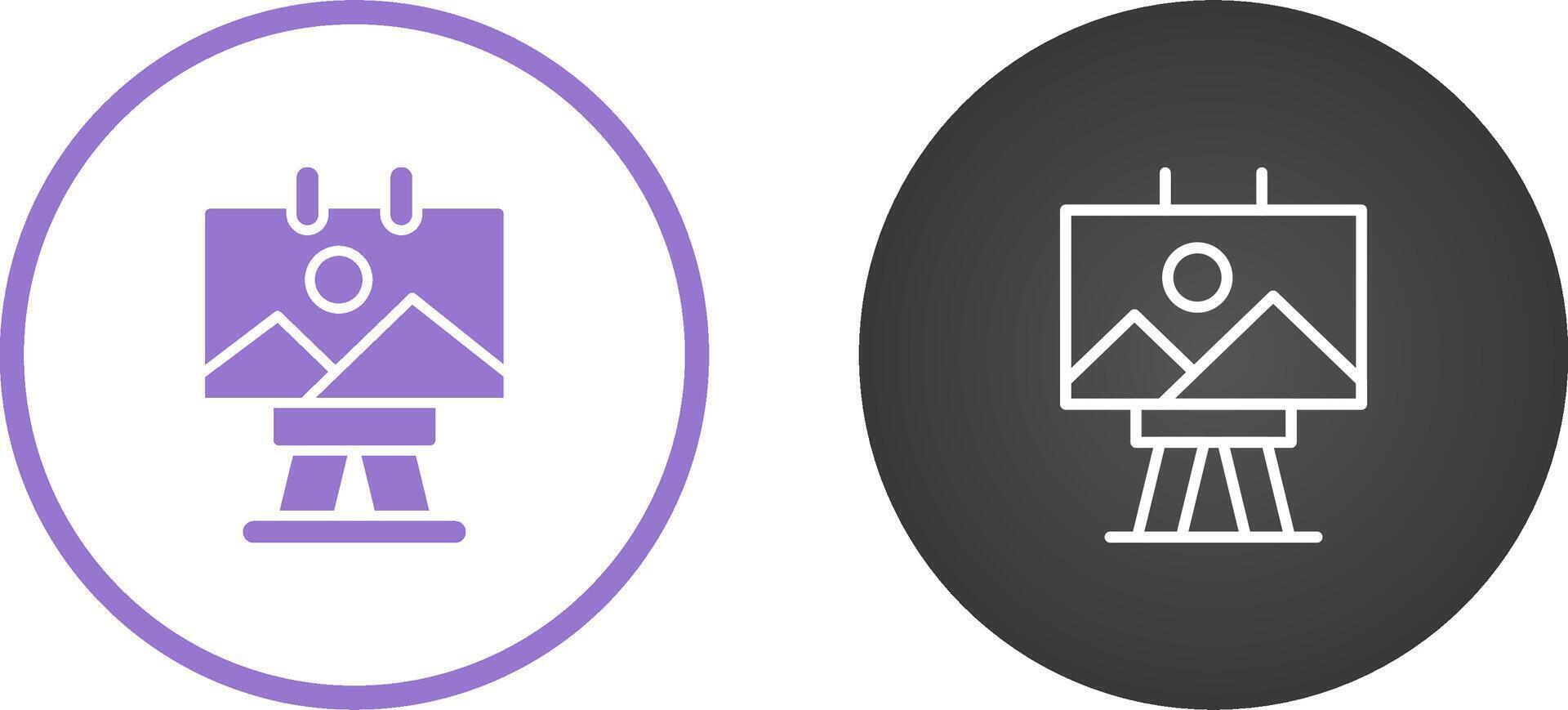 Canvas Vector Icon