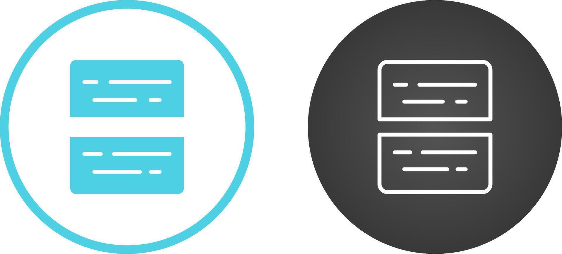 Document Split Vector Icon