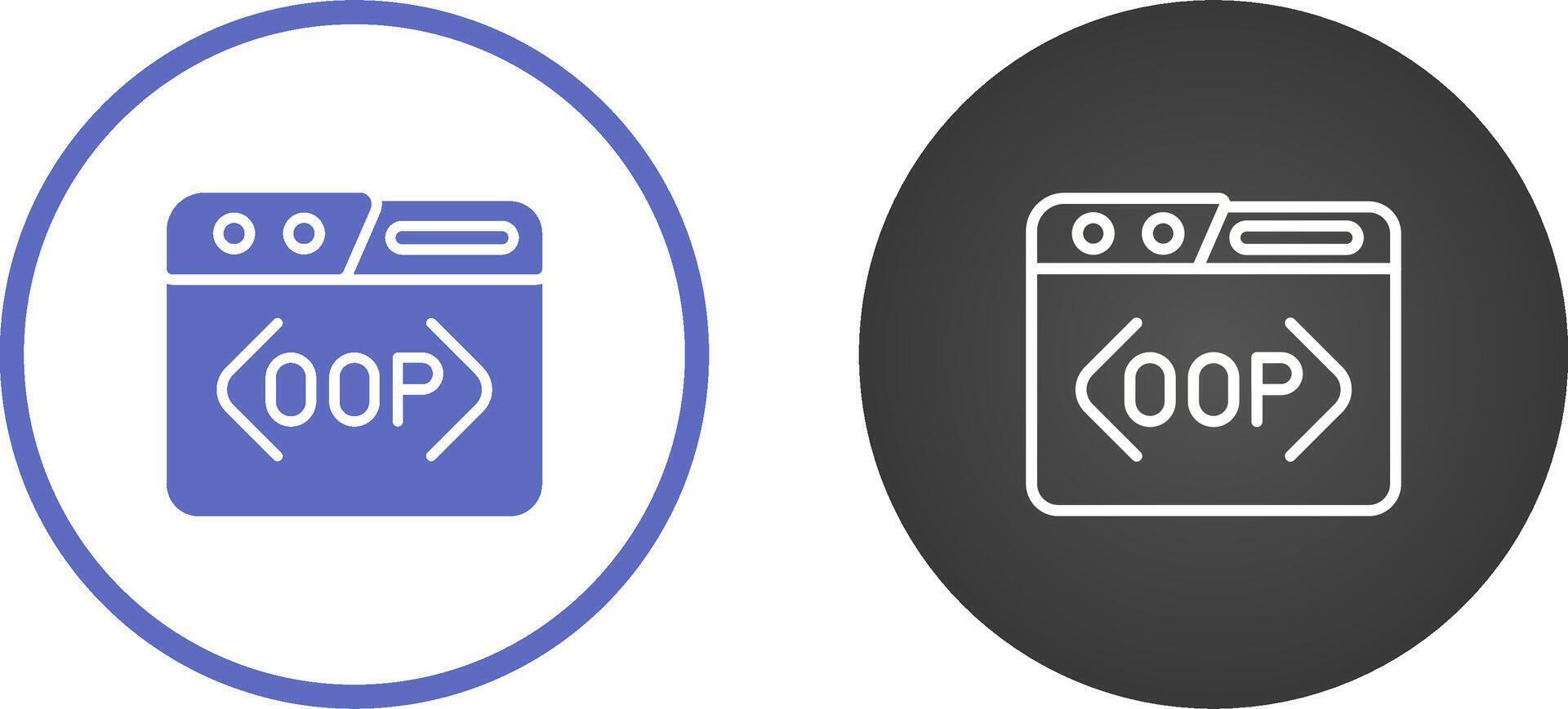 OOP Vector Icon