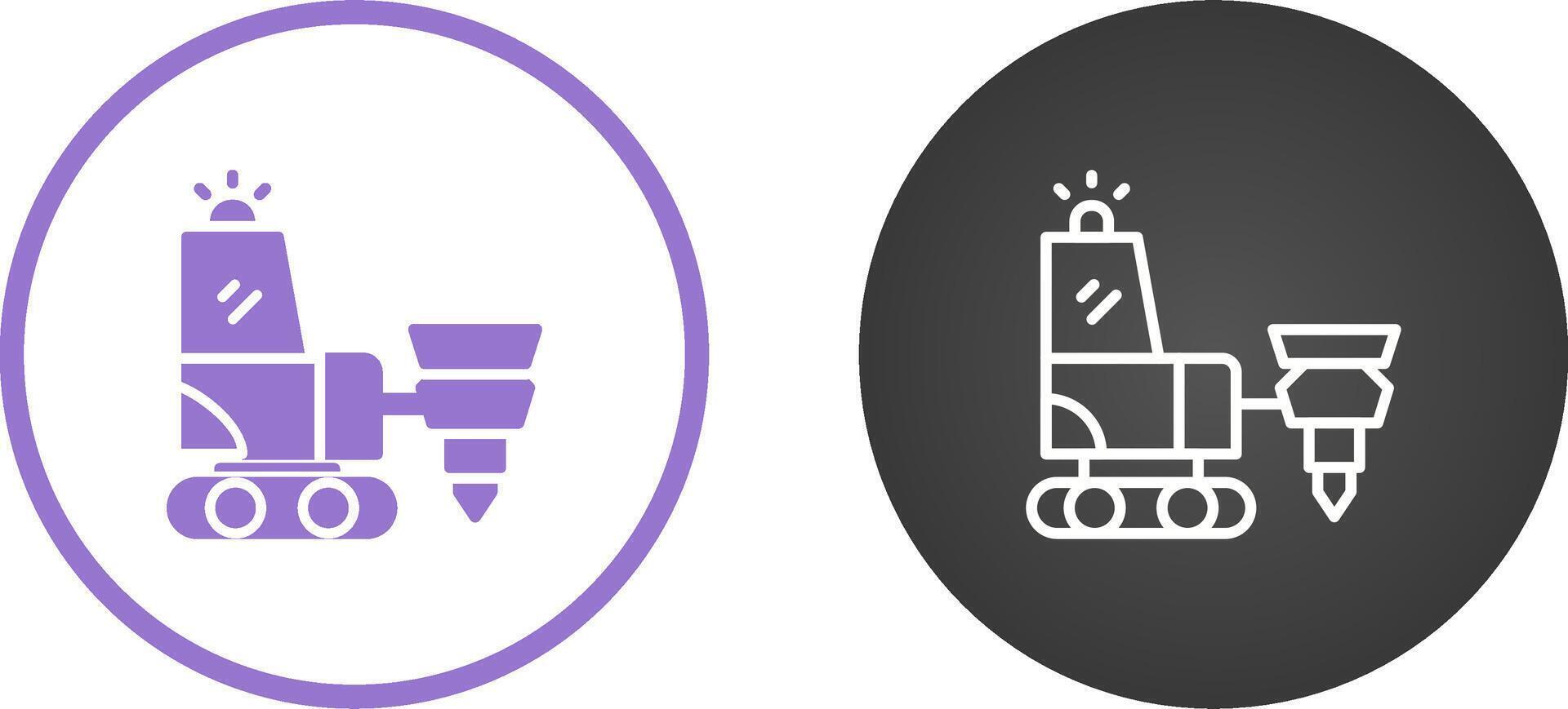 Drilling Machine Vector Icon