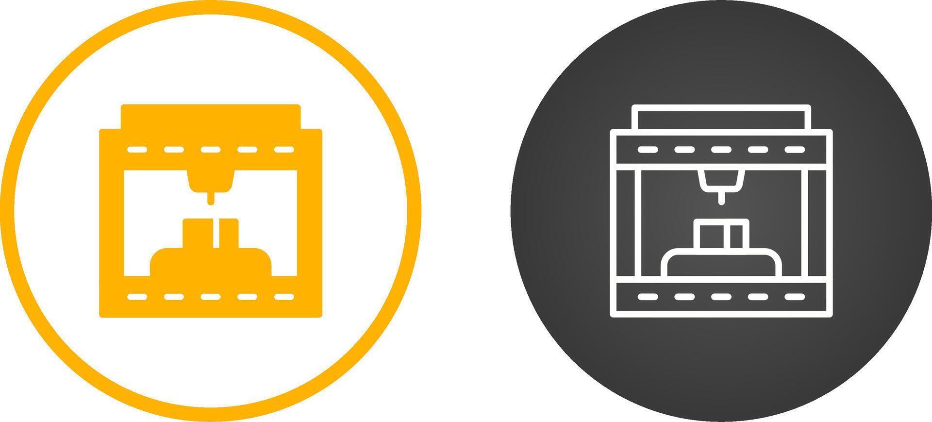 3d Printing Vector Icon