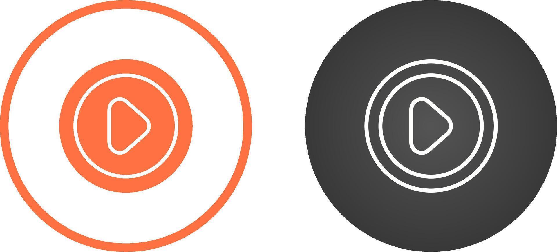 Play Vector Icon