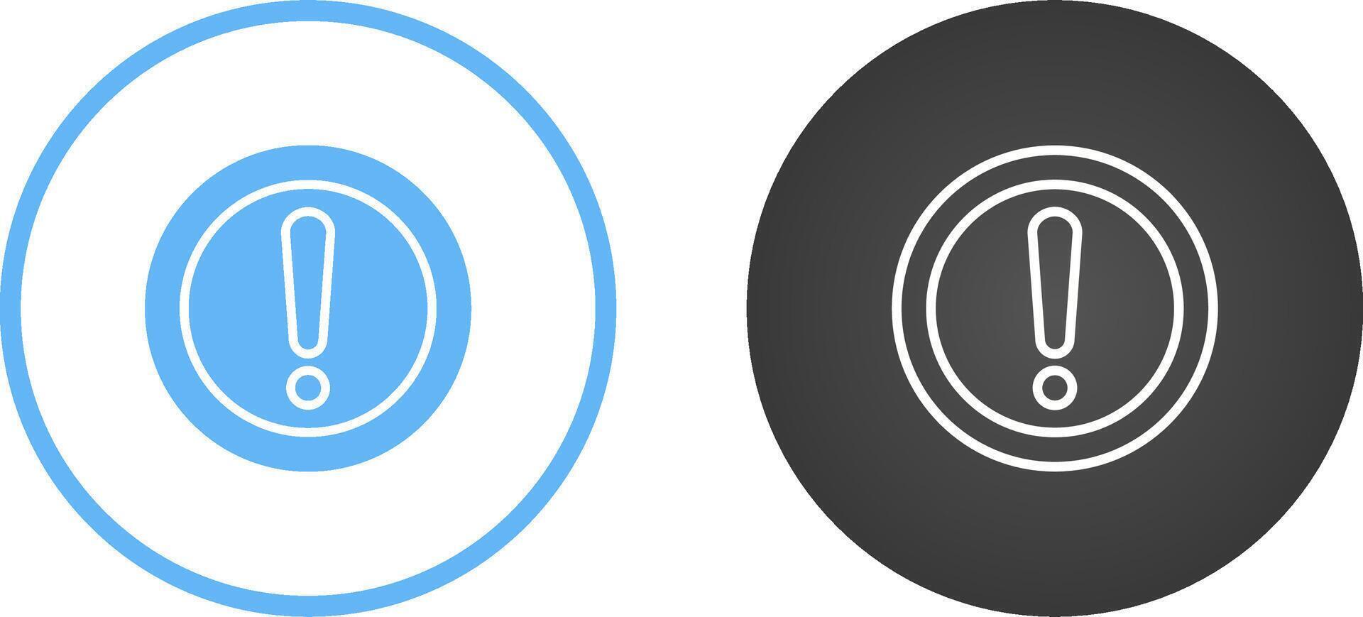 Exclamation Vector Icon