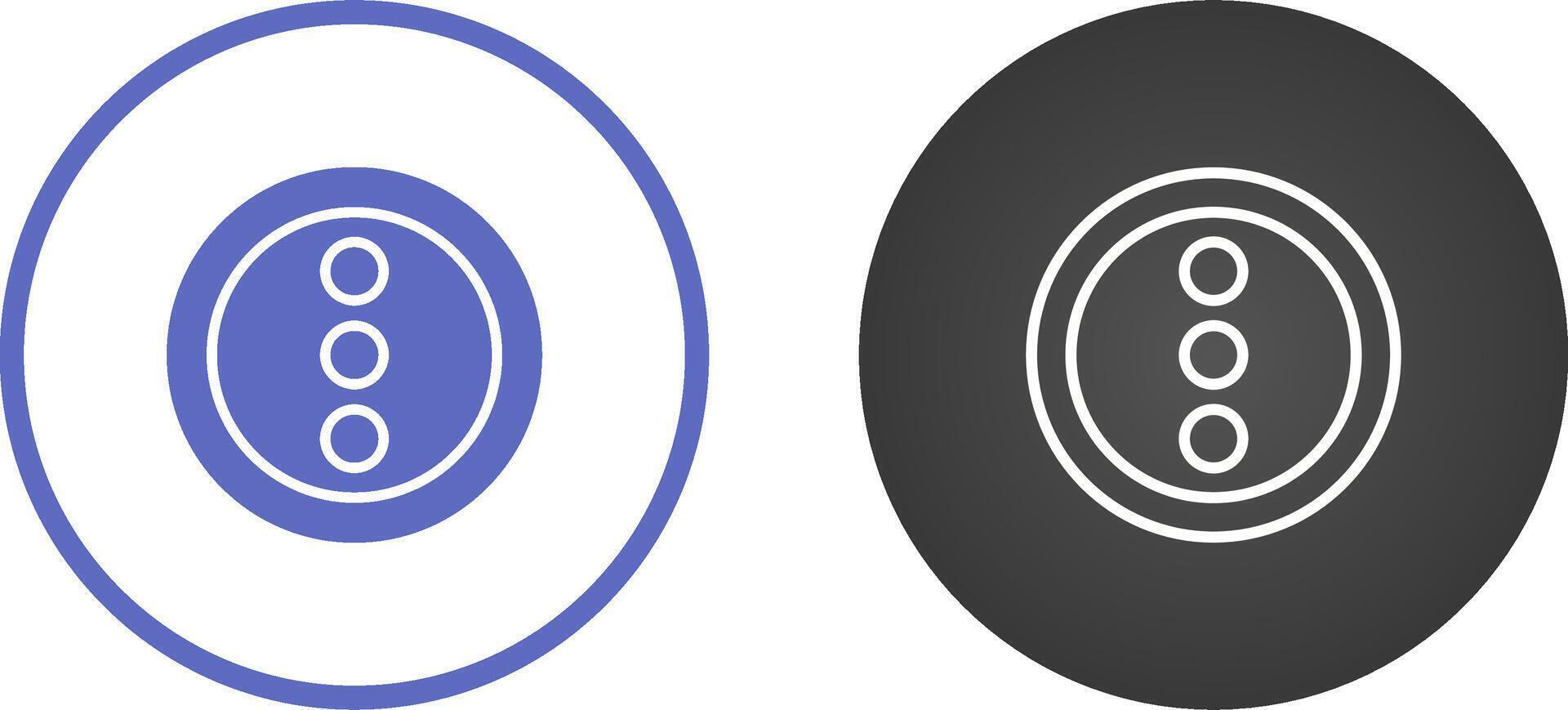 Menu Dots Vertical Vector Icon