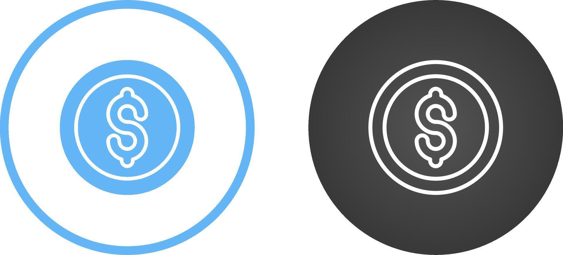 Usd Circle Vector Icon