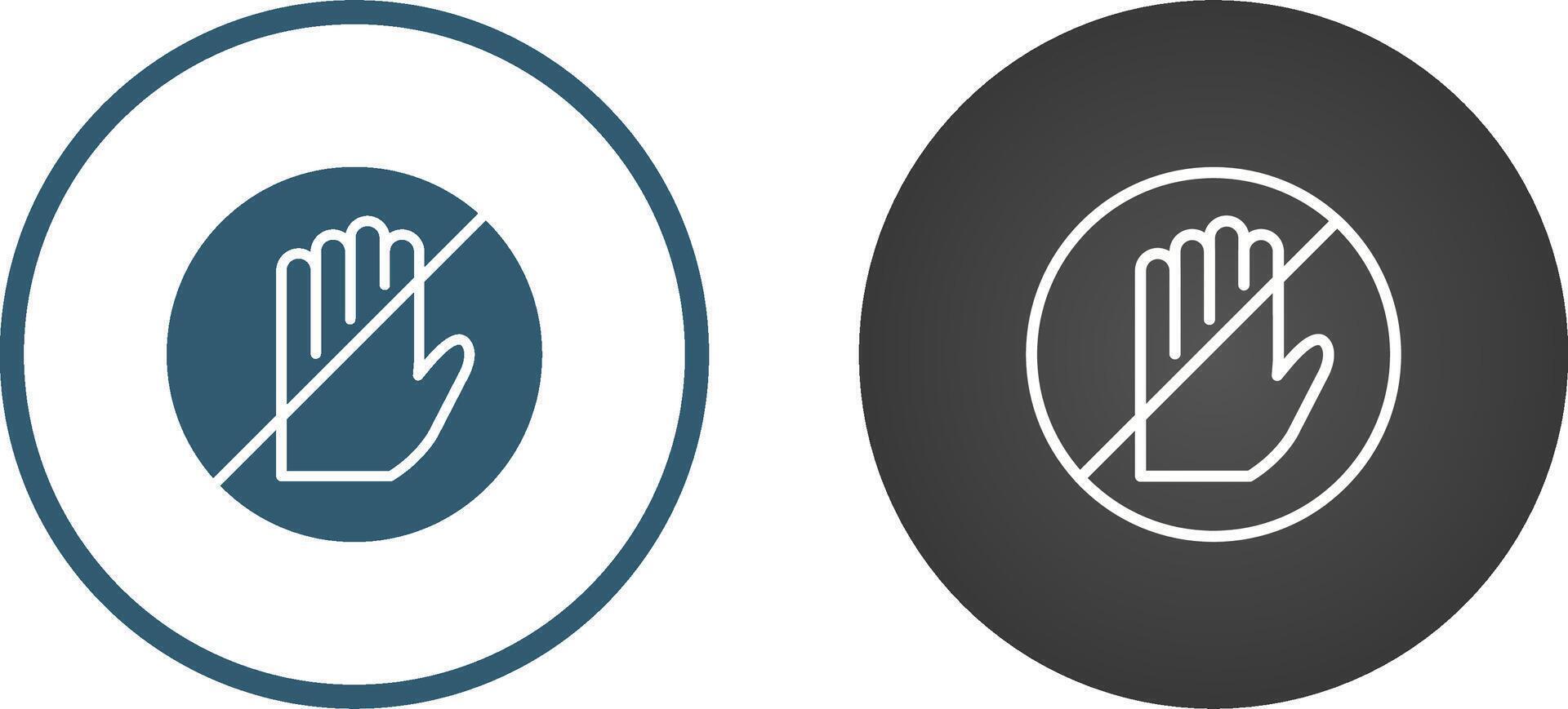 Restriction Vector Icon