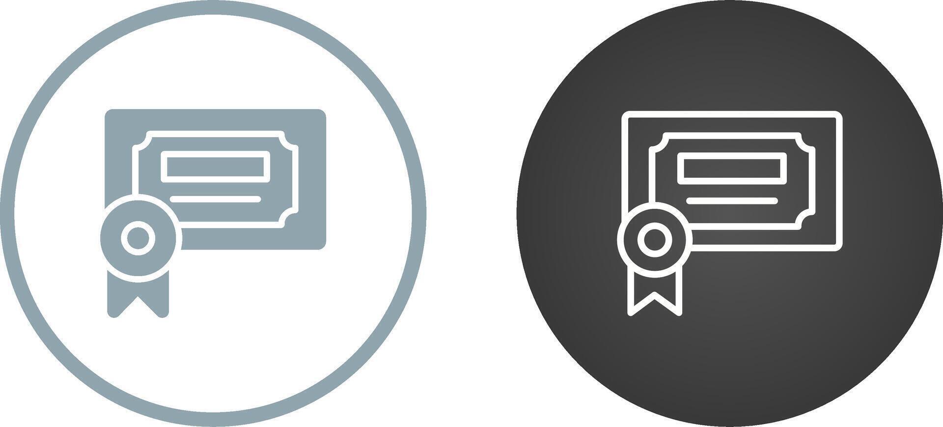 Certification Vector Icon
