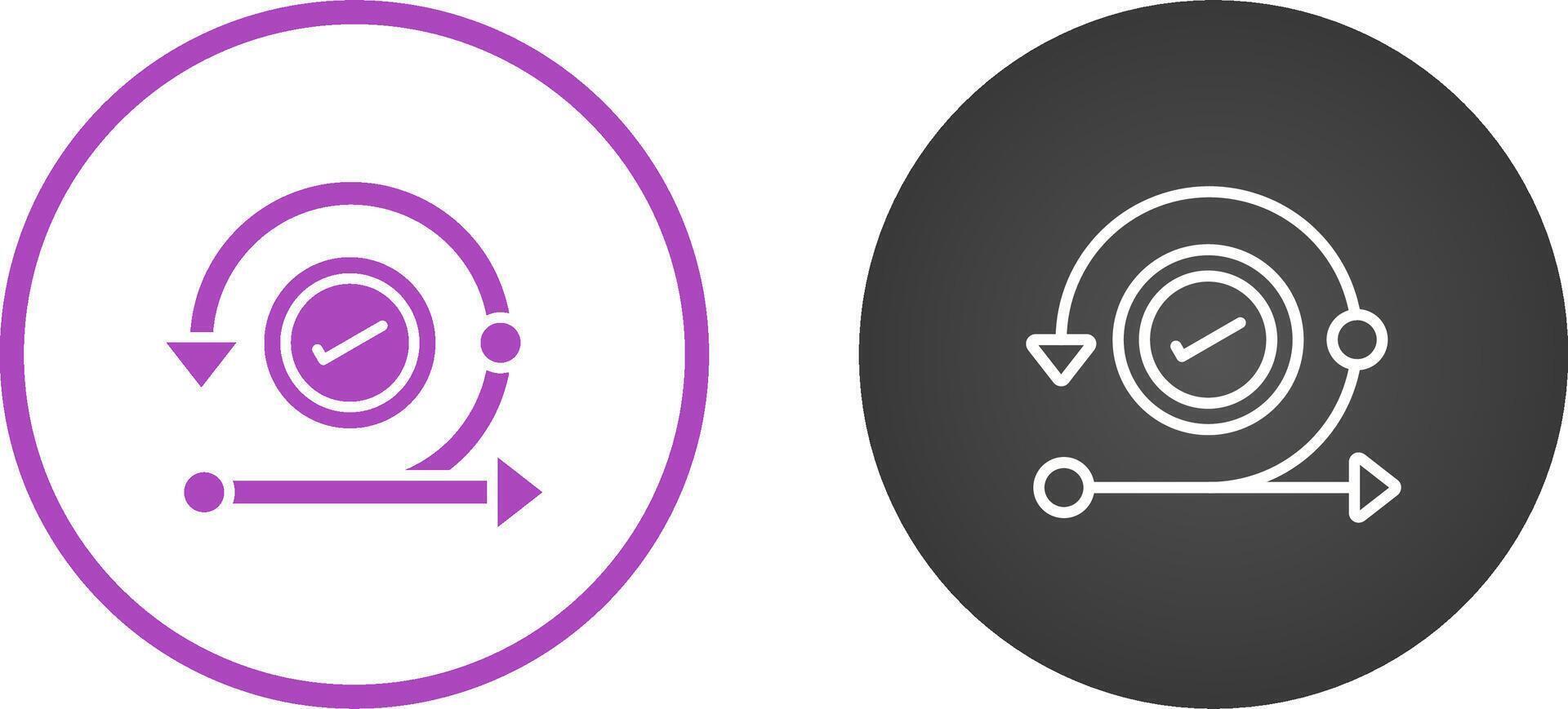 Iteration Vector Icon