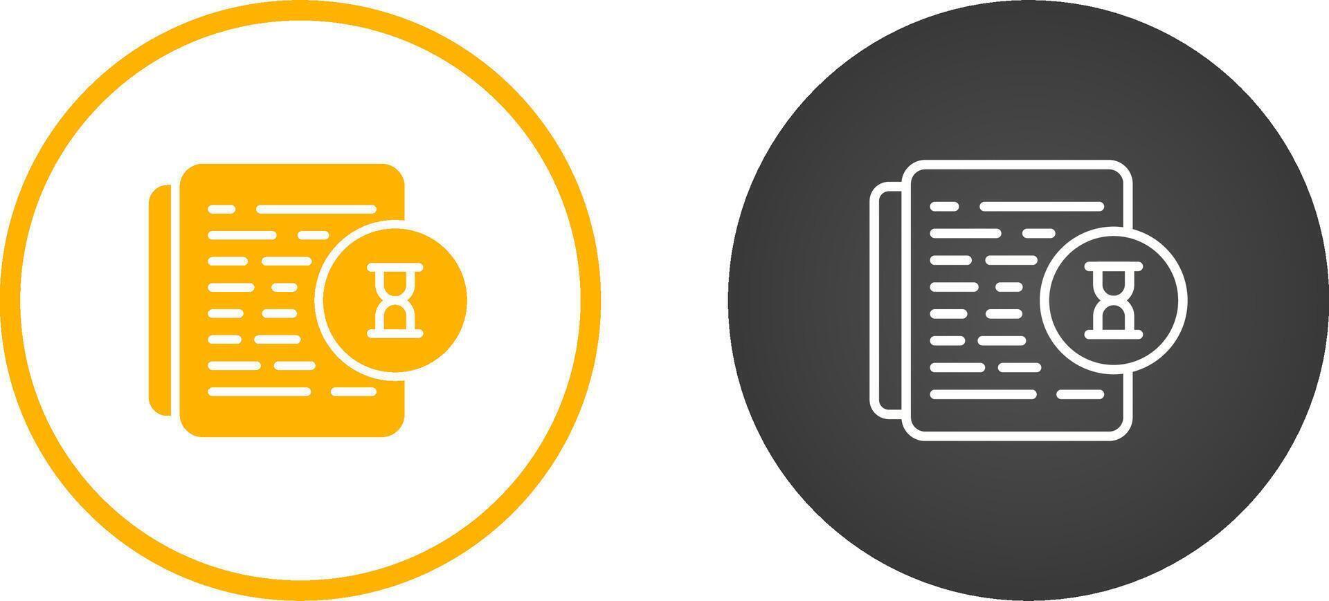 Document Audit Vector Icon