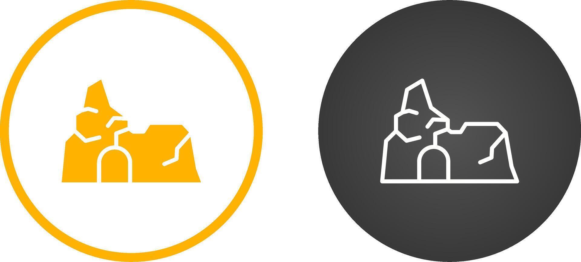 Cave Vector Icon