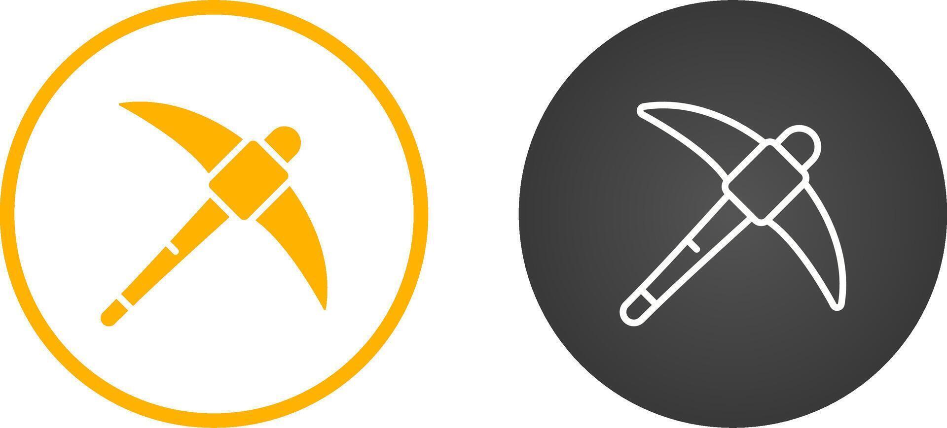 Pickaxe Vector Icon