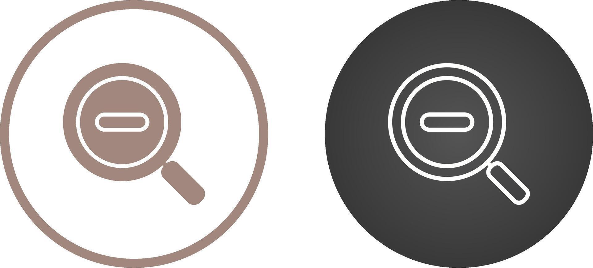 Zoom Out Vector Icon