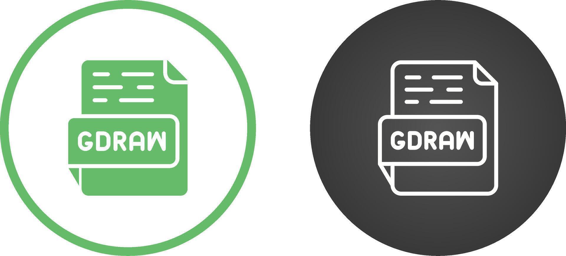 GDRAW Vector Icon