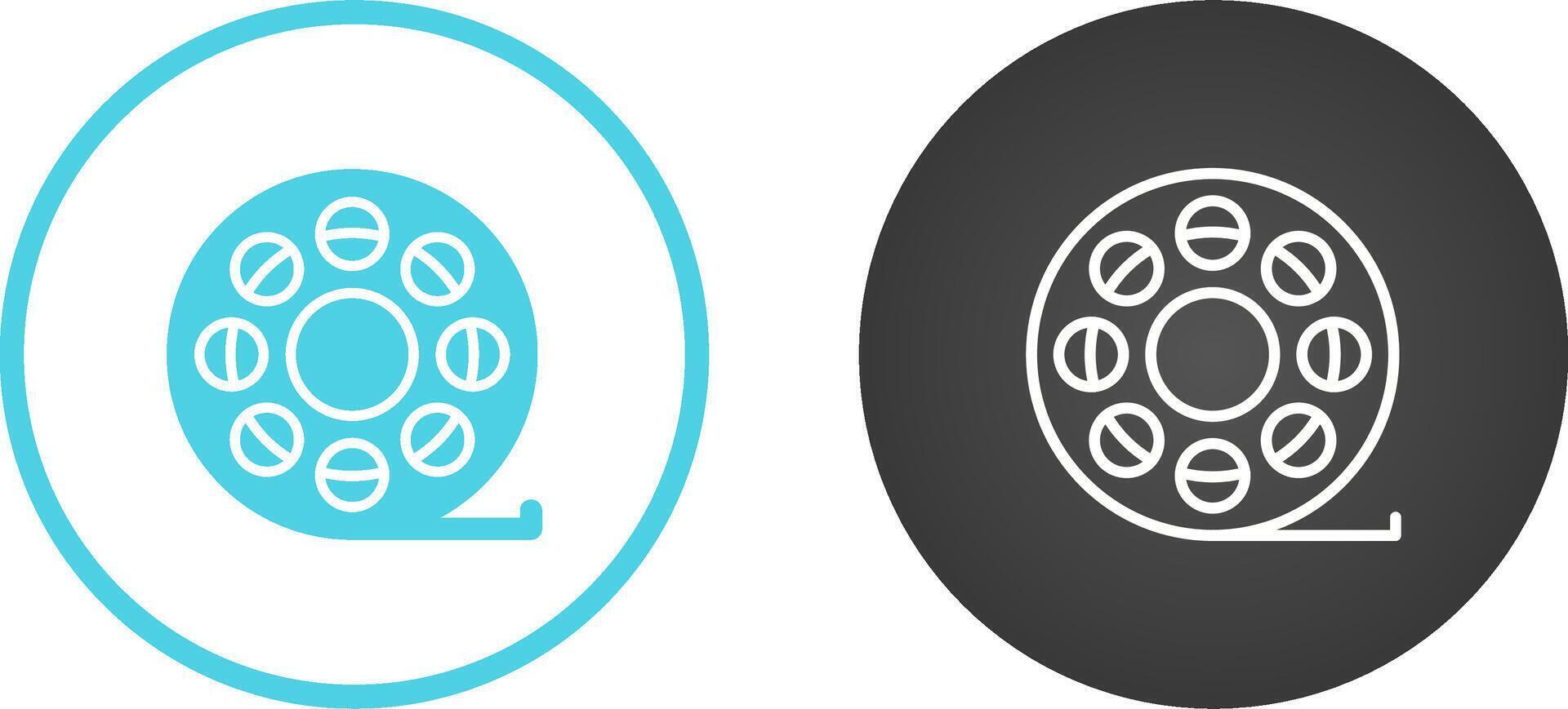 Film Reel Vector Icon