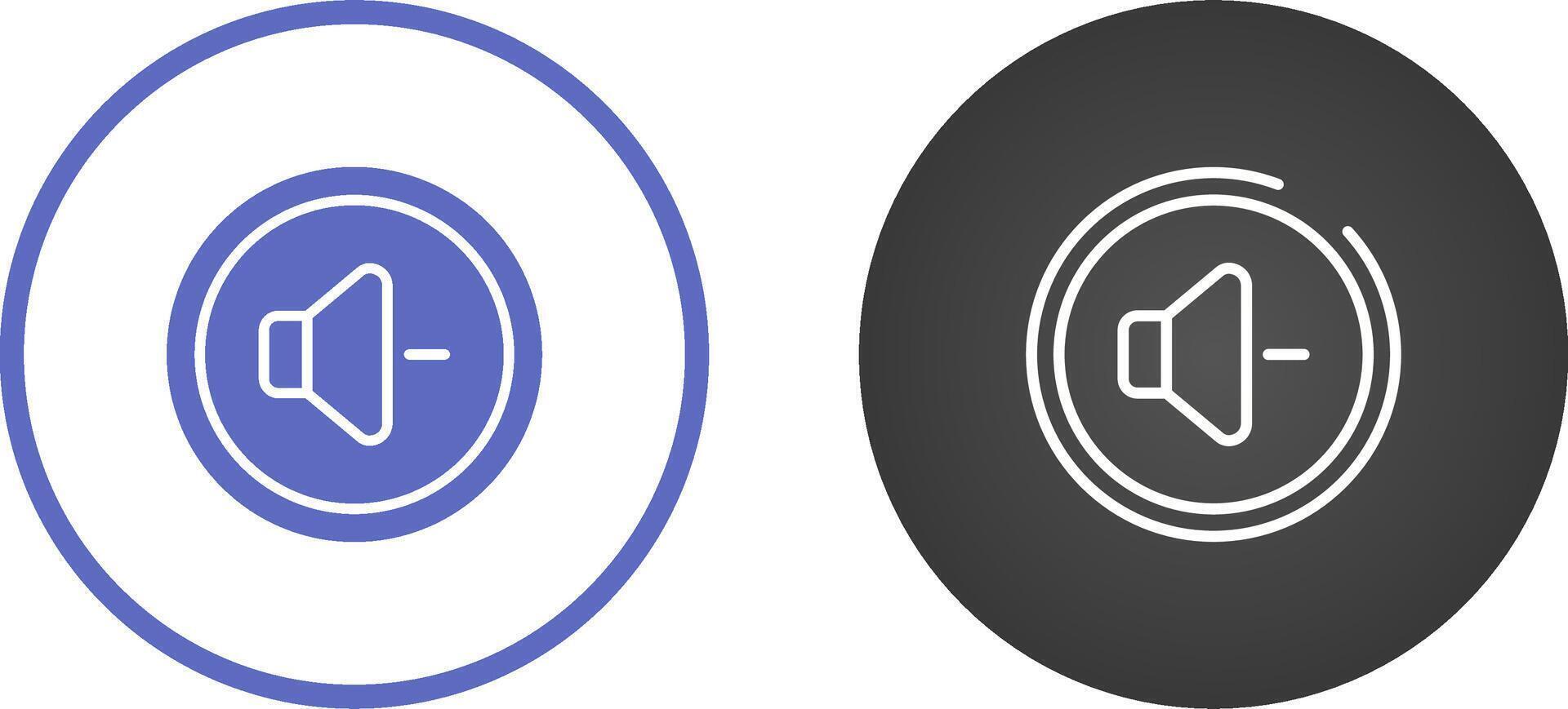 Volume Down Button Vector Icon