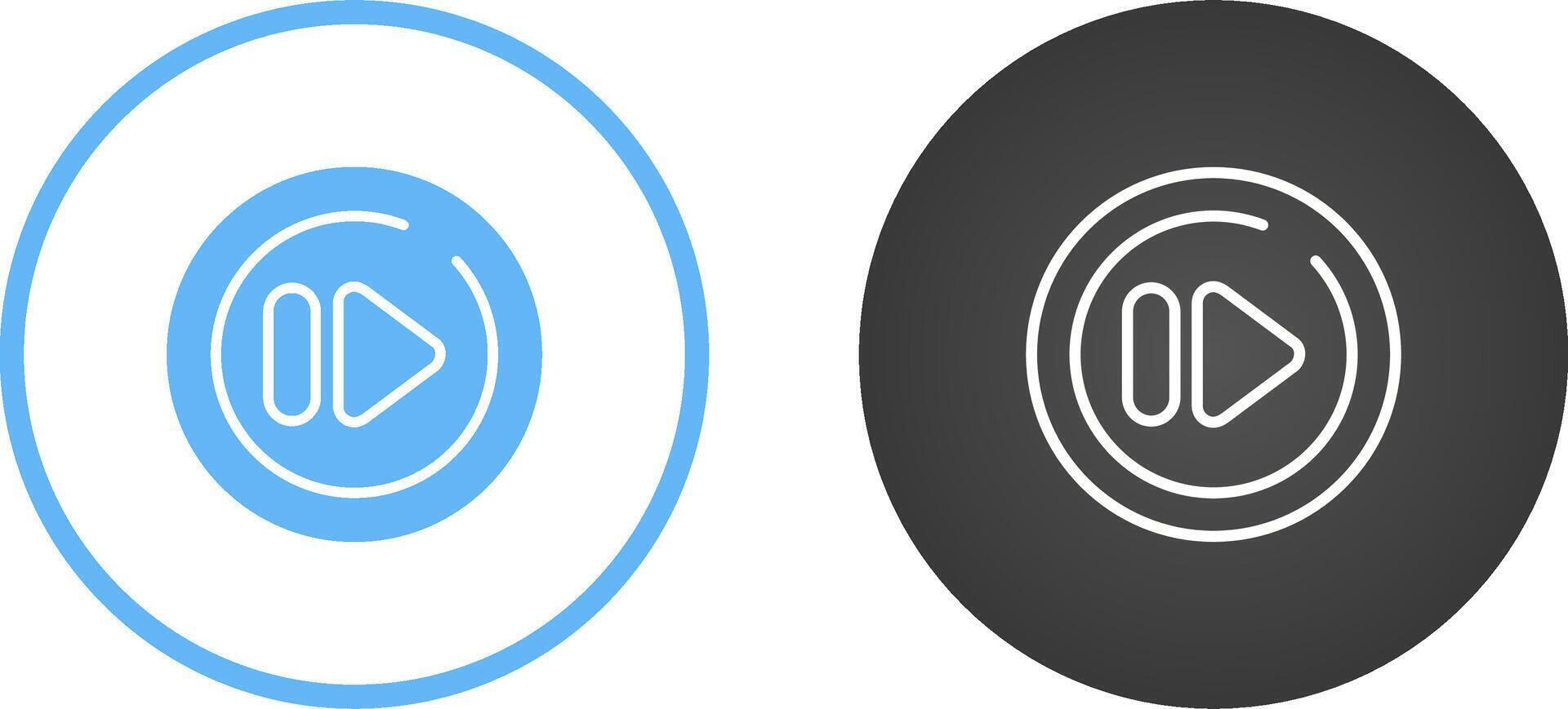 Next Track Circle Vector Icon