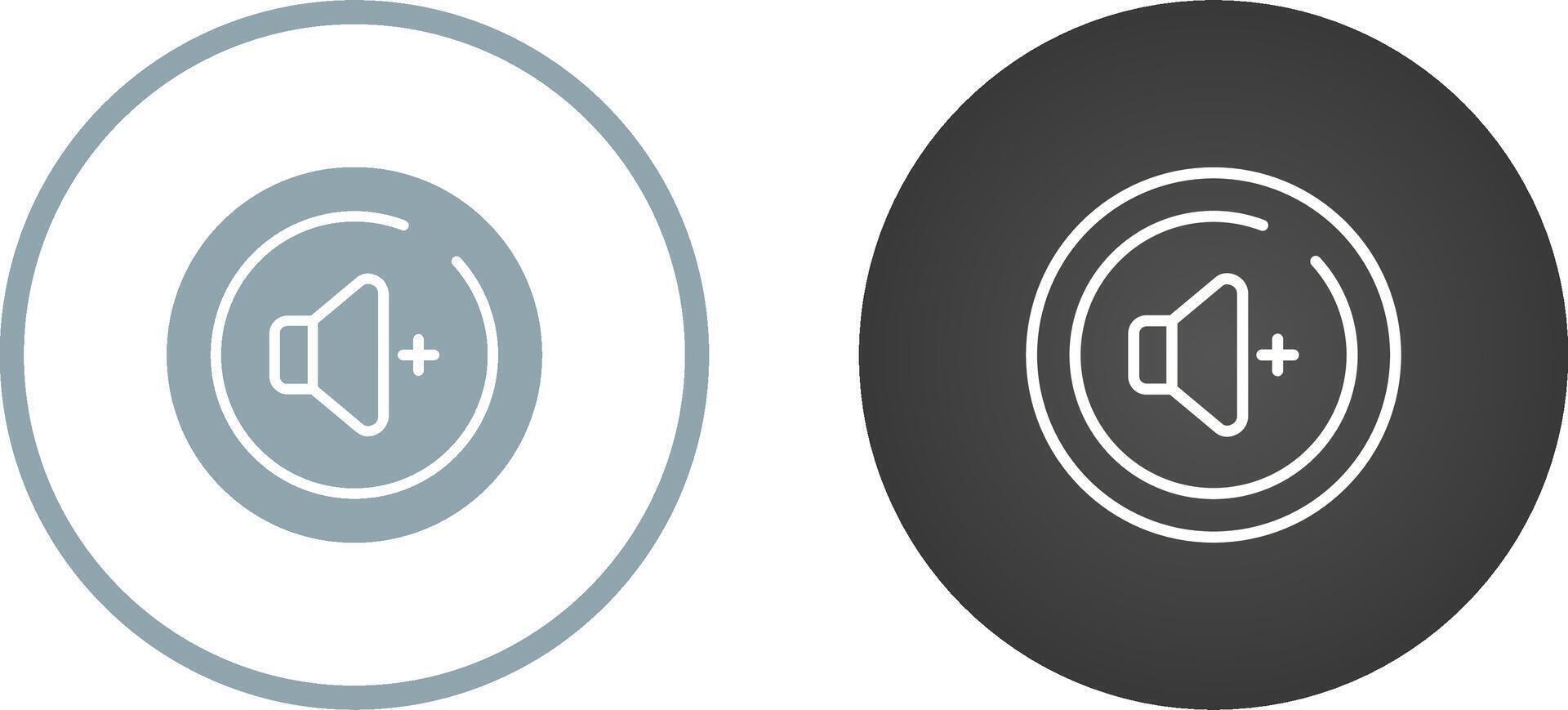 Volume Up Circle Vector Icon