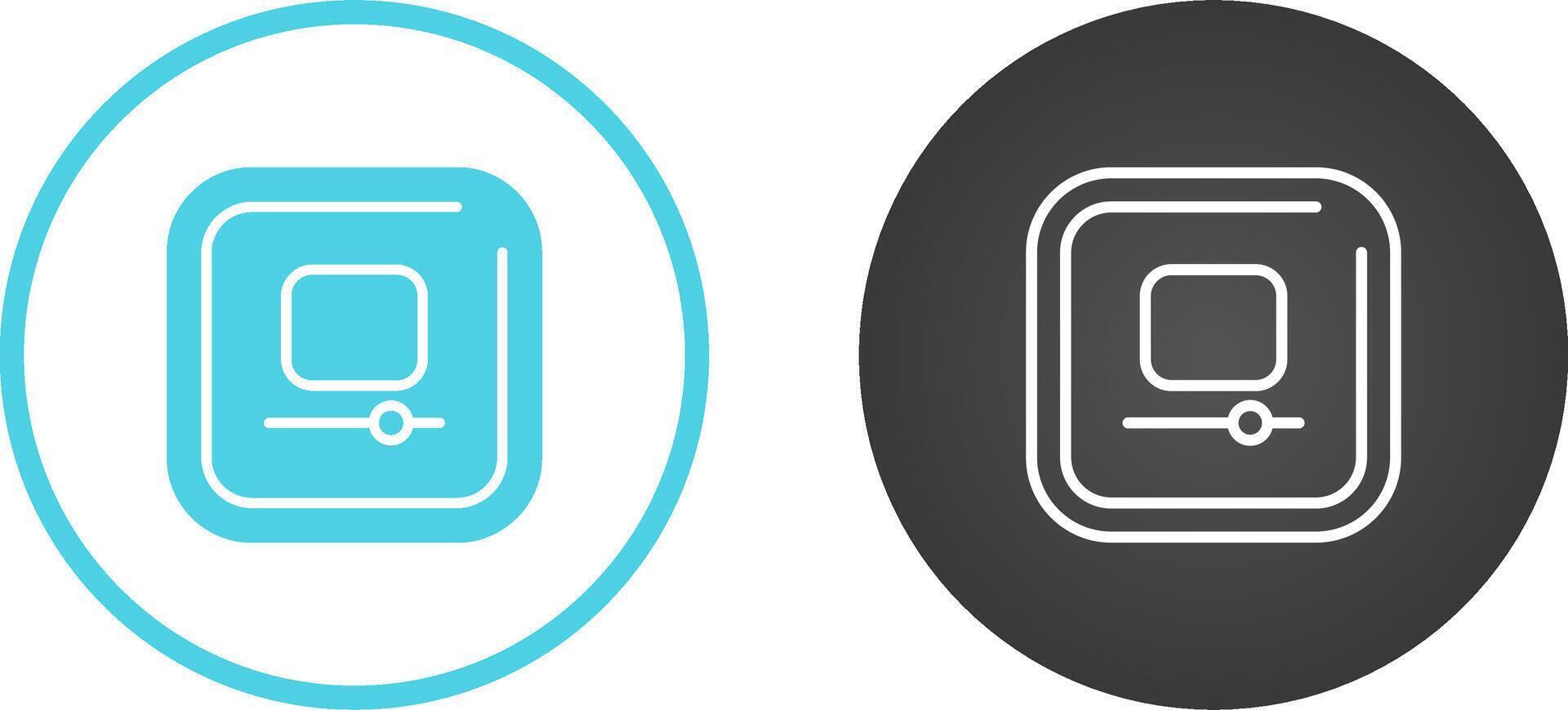 Video Stop Square Vector Icon