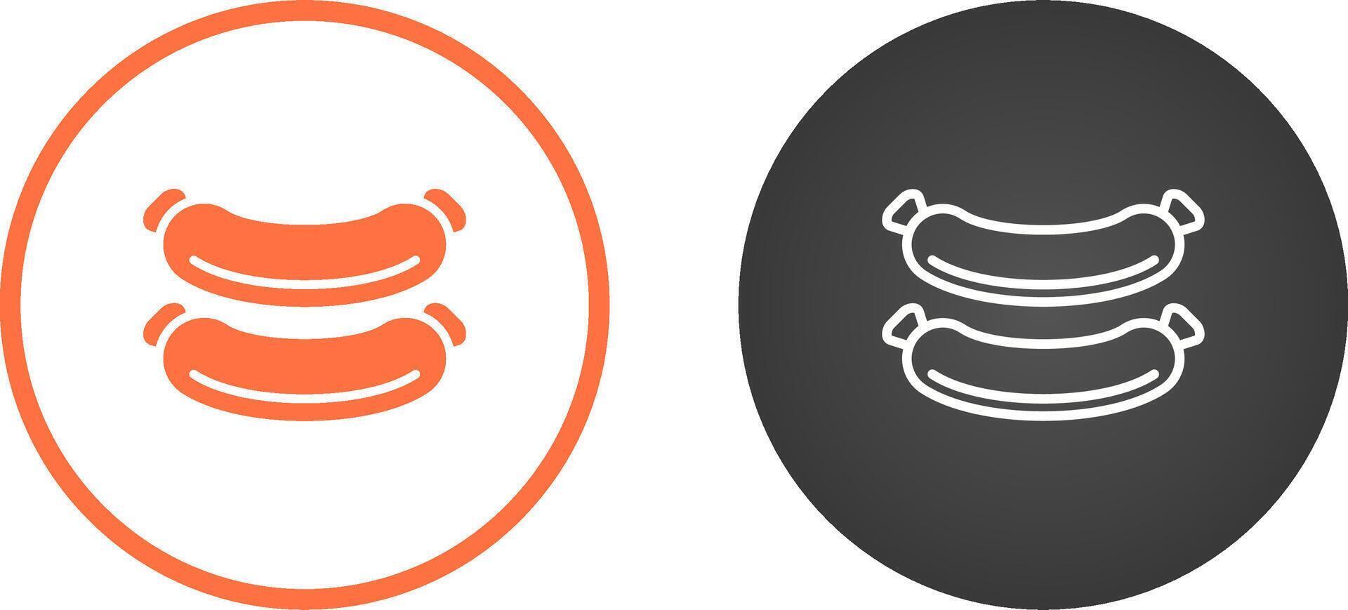 Sausage Vector Icon