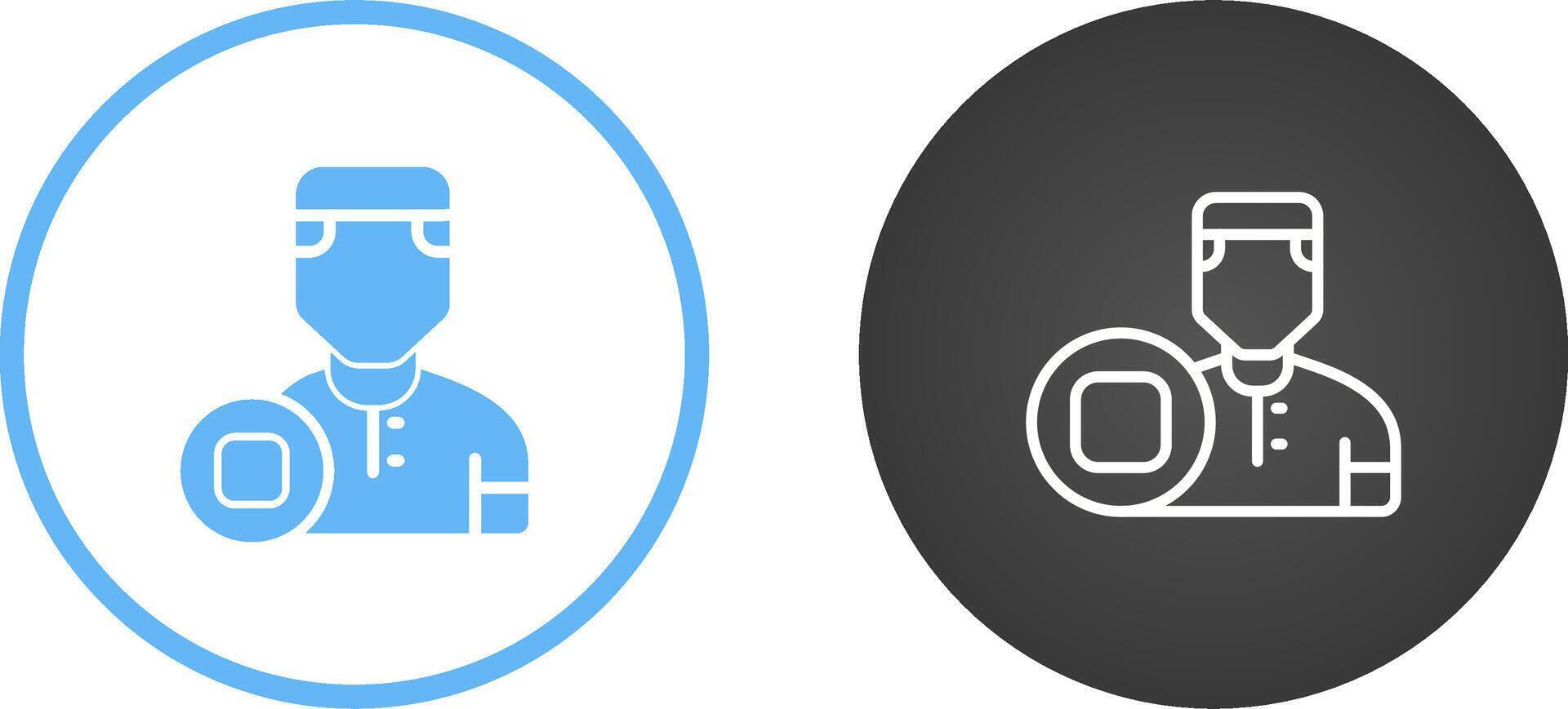 User Stop Vector Icon