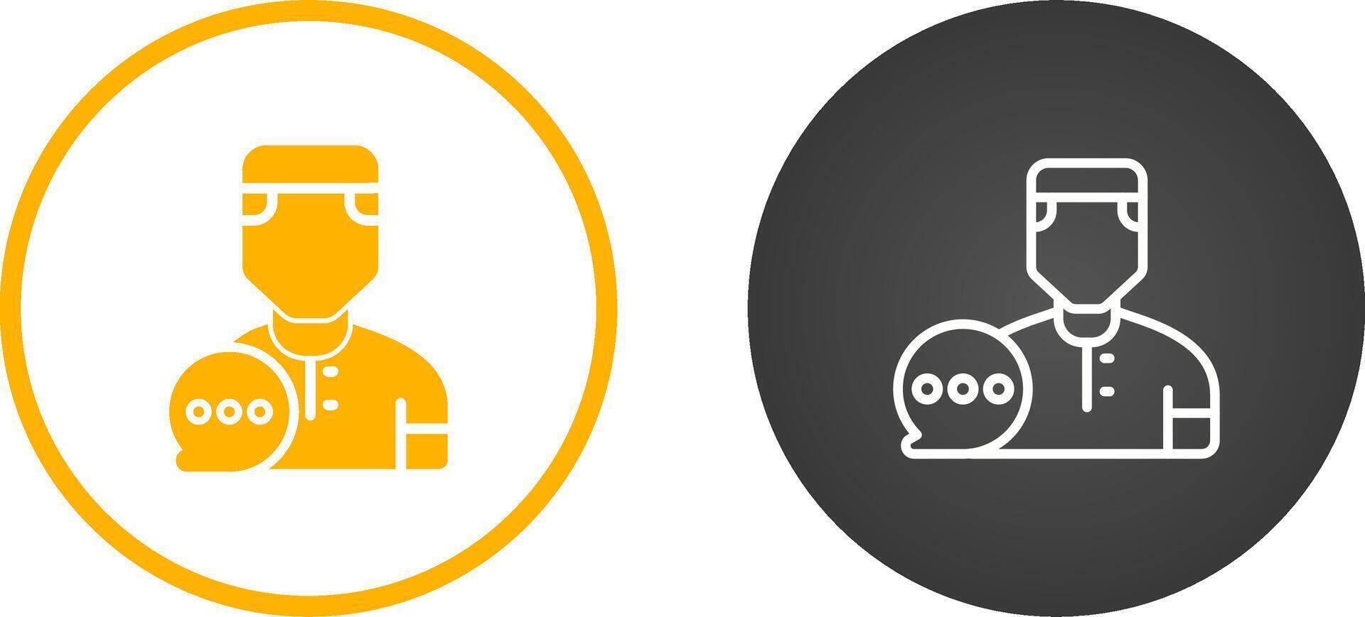 User Chat Vector Icon