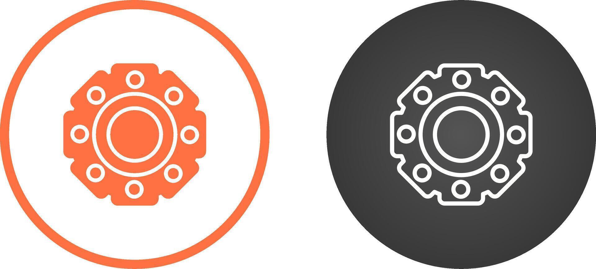 Locknut Vector Icon