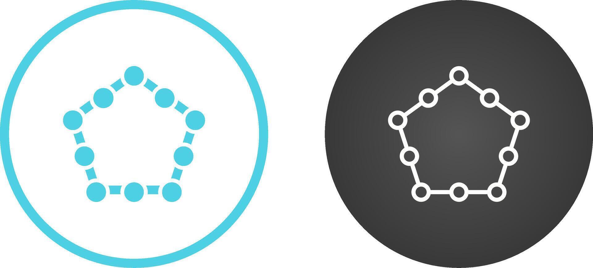Hexagon Vector Icon
