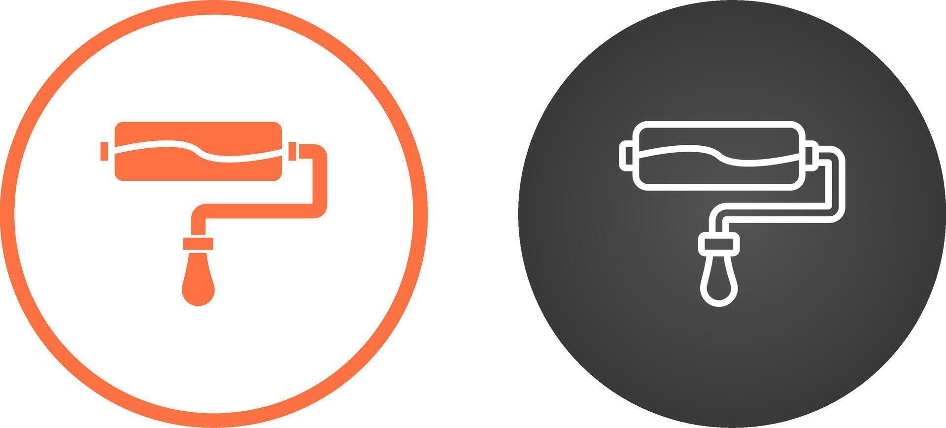 Paint Roller Vector Icon