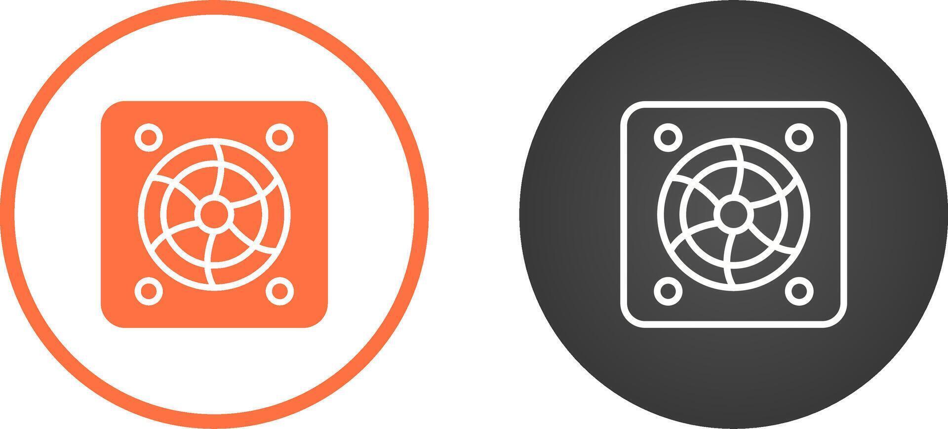 Cooling Fan Vector Icon