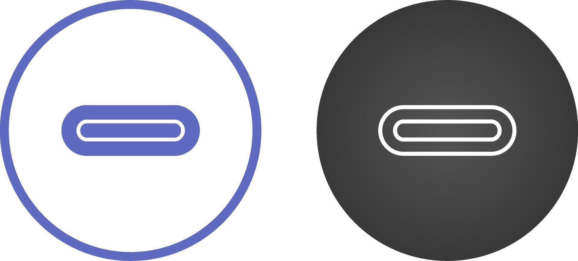 C Type Cable Vector Icon